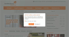 Desktop Screenshot of heuvellandbibliotheken.nl